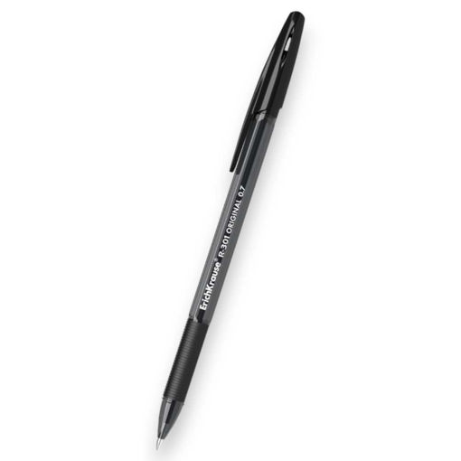 Picture of R-301 BALLPOINT PEN STICK & GRIP 1.0 BLACK